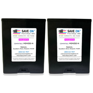 2 pack Memjet M5M250-N Magenta Compatible Rena-Quadient-Neopost-Hasler