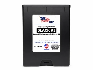 Formax CJ-24 Black K2 250ml Ink Tank Compatible with ColorMax7 and ColorMax8