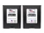 2 Pack FP Edge M1INKBLACK Black K1 & K2 Ink Tank for Edge, Edge Pro and Double Edge