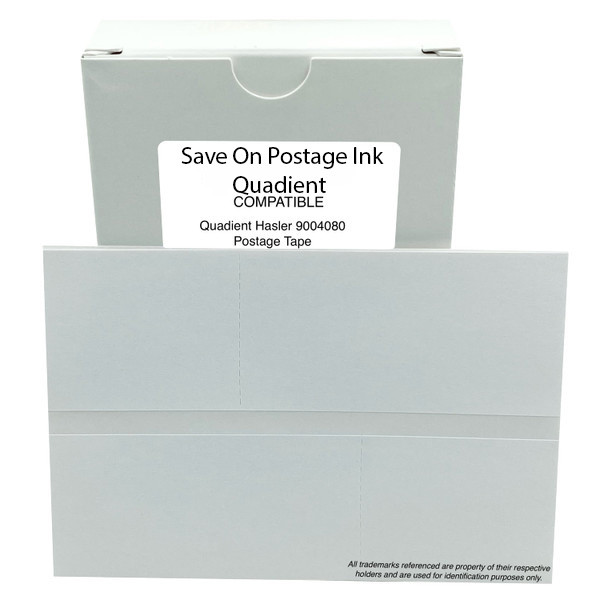Hasler 9004080 Compatible Double Adhesive Labels