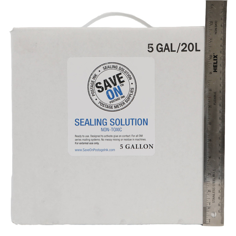 Pitney Bowes 605-0 Compatible E-Z Seal Sealing Solution - 5 Gallon Cubetainer