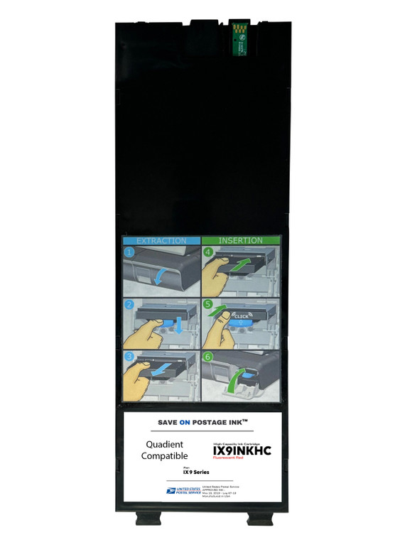 IX9INKHC High Capacity Ink Cartridge Compatible with Quadient IX9 Series