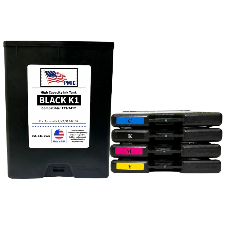 5 Pack Astro CMYKK Compatible with AstroJet M1 M2 S1 and M1DX