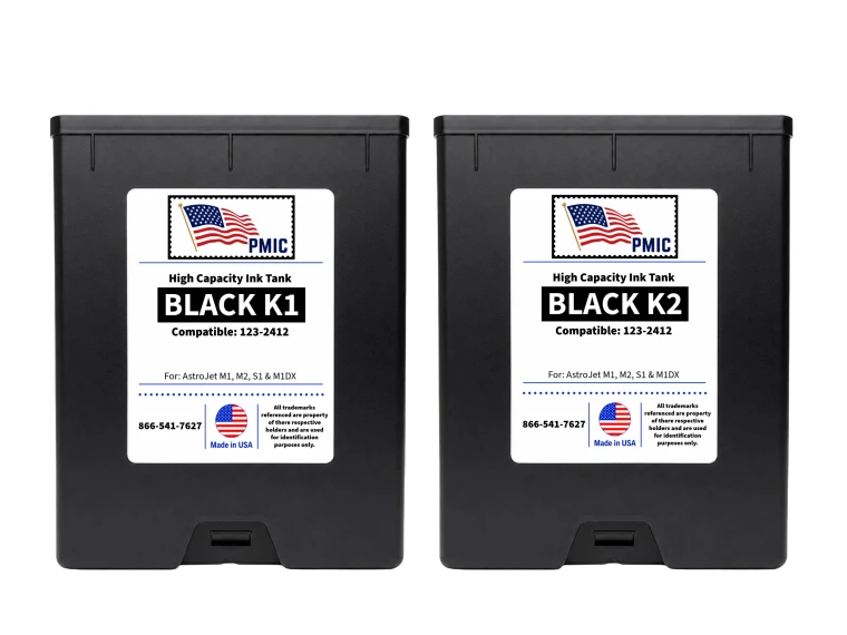 Astro 123-2412 Black K1 & K2 Compatible with AstroJet M1 M2 S1 and M1DX