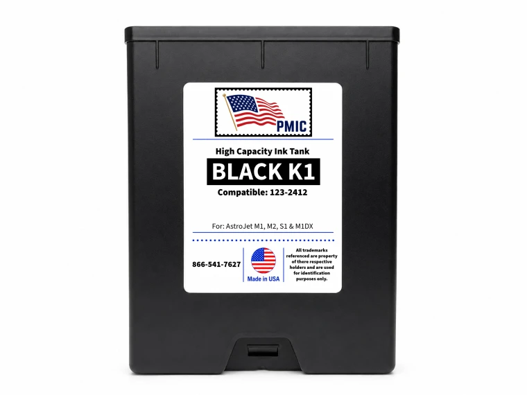 Astro 123-2412 Black K1 Compatible with AstroJet M1 M2 S1 and M1DX