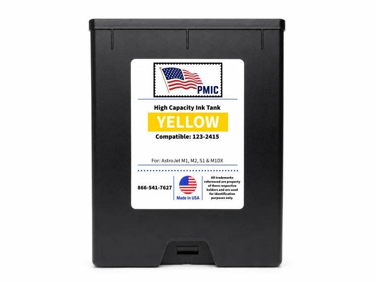 Astro 123-2415 Memjet Ink Yellow Compatible with AstroJet M1 M2 S1 and M1DX