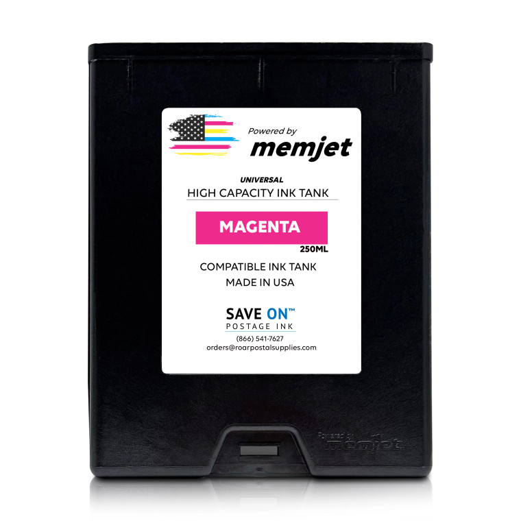 FP Edge M1INKMAGENTA Compatible High Cap Magenta Ink Tank for Edge, Edge Pro and Double Edge Versapass®, Versapass