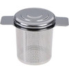 stainless steel mesh tea infuser with lid