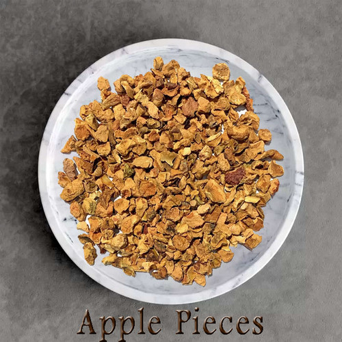 certified organic apple pieces