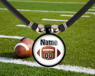 Football Jersey Pendant Necklace-Customize With Name and Number