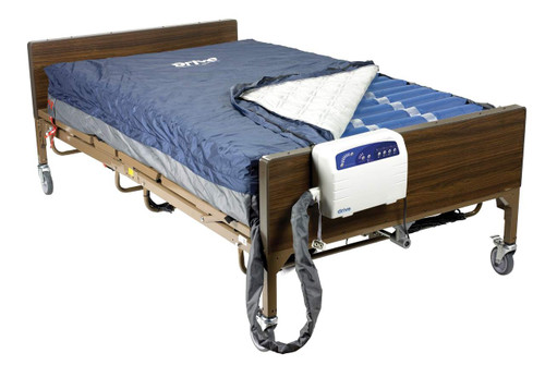 Drive Medical Med-Aire Plus 10" Bariatric Alternating Pressure and Low Air Loss Mattress Replacement