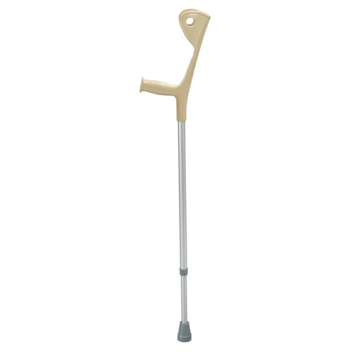 Drive Medical Forearm Crutches, Euro Style, Lightweight Aluminum Silver