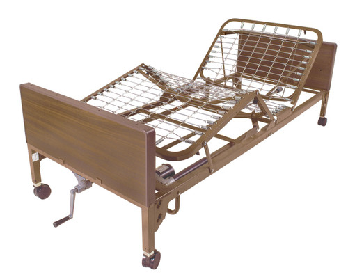 Drive Medical Semi-Electric Bed (Single Crank)