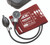 ADC Diagnostix 700 Pocket Aneroid  sphygmomanometer Model 700-11AR Color Red