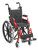 Drive Medical Wallaby Pediatric Wheelchair RED