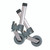 Drive Medical Swivel Wheel with Lock & Two Sets of Rear Glides