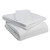 Set contains 1 pillow case, 1 fitted sheet, 1 cover sheet and 1 blanket that are ideal for standard and hospital homecare beds Fitted sheet measures 36" x 80" x 5" - 6"