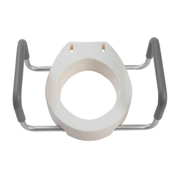 Drive Medical Premium Raised Toilet Seat with Removable Arms Model