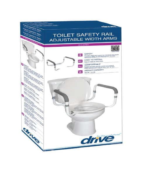 Drive Medical Toilet Safety Rail Model RTL12087 Baron Medical Supplies