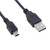 Gear Geek Mini 5pin USB to USB-A Data Power Cable