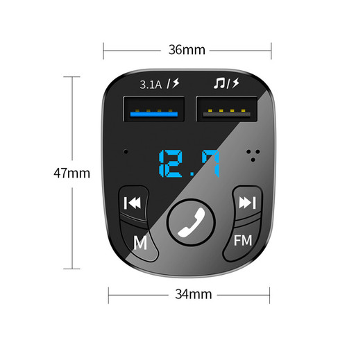 Gear Geek FM Transmitter Car Player Kit