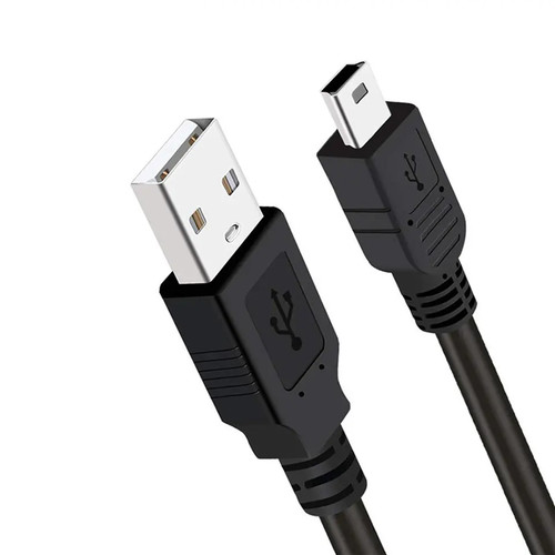Gear Geek 5pin Mini USB to USB-A Data Power Cable