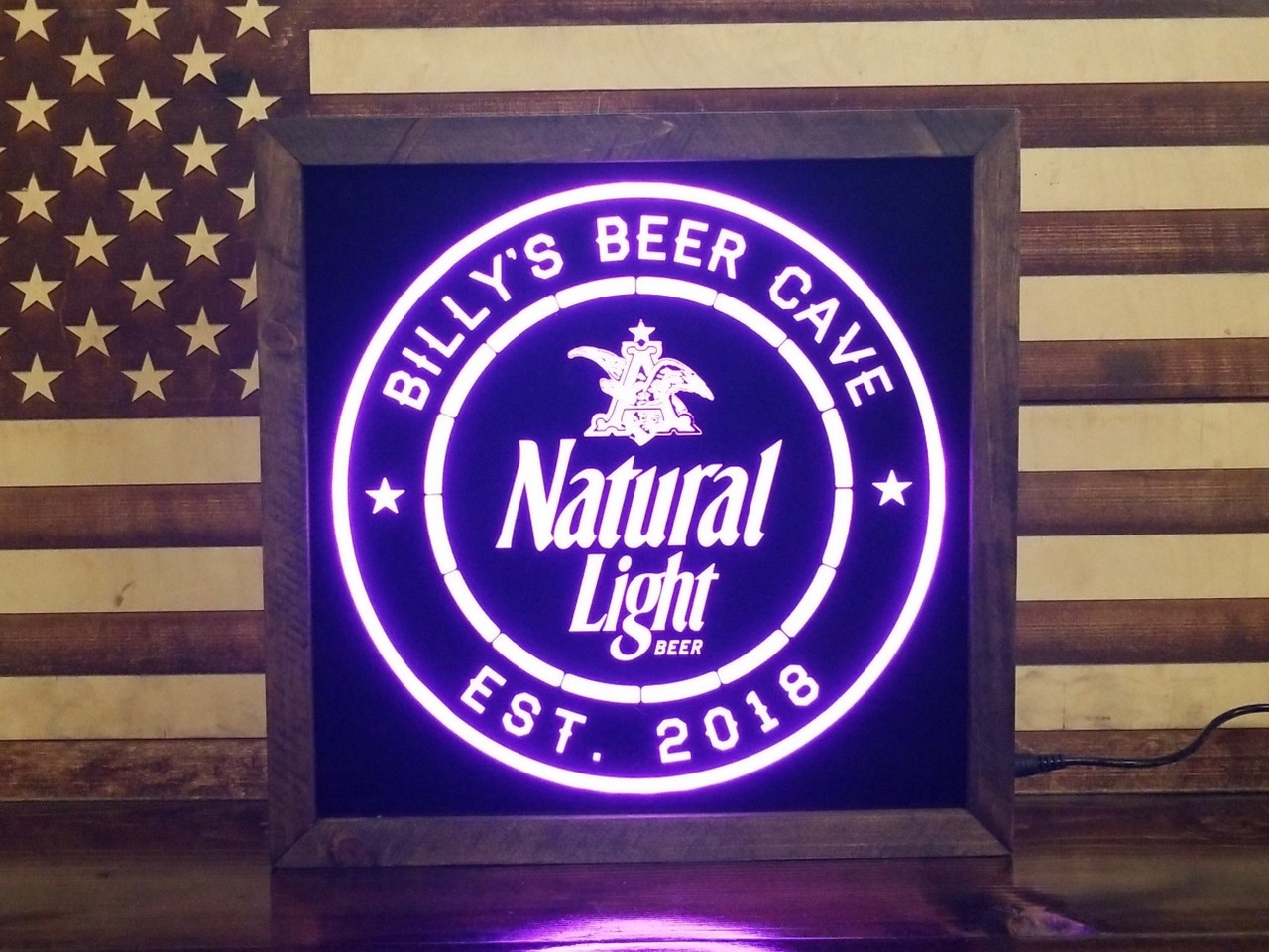Custom Natural Light Beer Led Sign