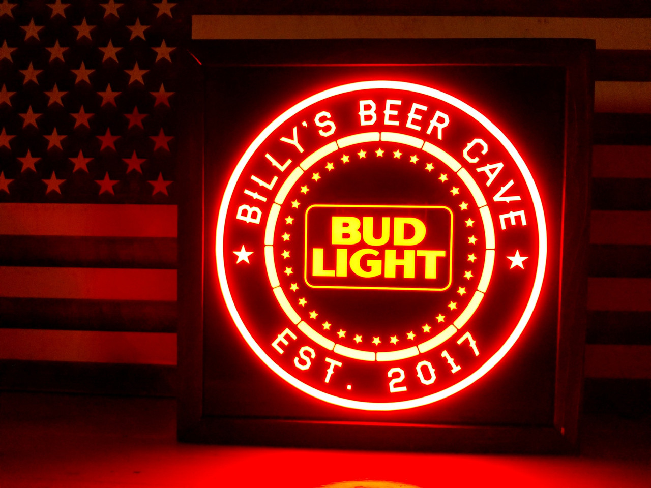Custom Bud Light Beer Led Sign