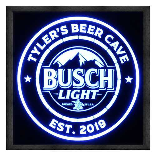 Custom Busch light Beer Led Sign