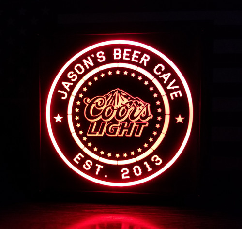 Custom Coors Light Led Sign