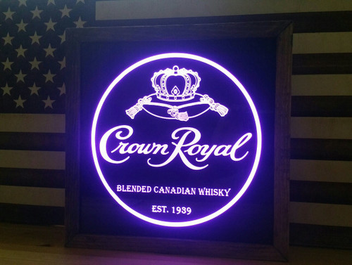 Custom Crown Royal Led Sign