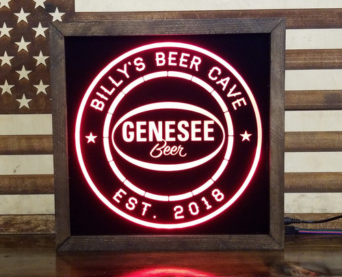 Custom Genesee Beer Led Sign