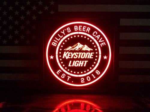 Custom Keystone Light Led Sign