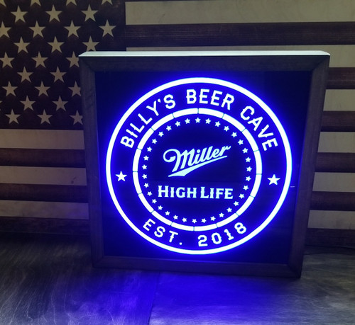 Custom Miller High Life Led Sign