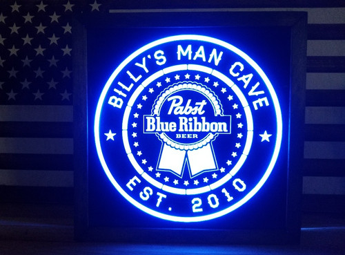 Custom Pabst Blue Ribbon Led Sign