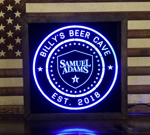 Custom Samuel Adams Led Sign