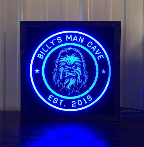 Custom Chewbacca Led Sign