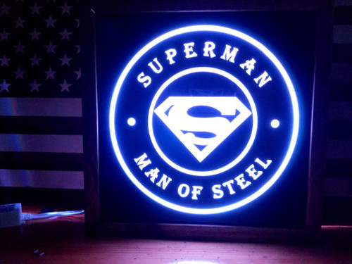 Custom Superman Led Sign