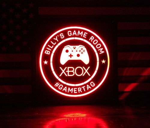 Custom Xbox Gamer Led Sign