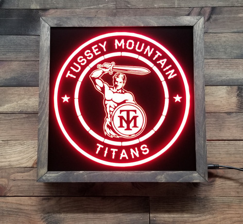 Tussey Mountain Titans Led Sign