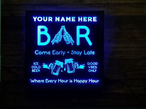 Beer Bar LED Sign