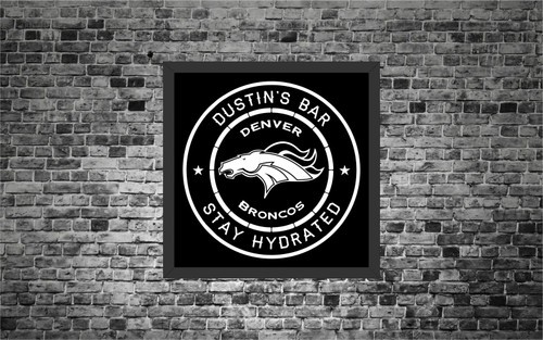 Custom Broncos Led Sign