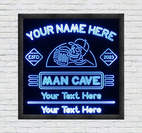 Personalized Beer Bar LED Sign