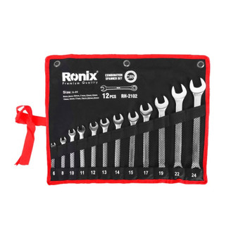 Combination Spanner Set 12pcs