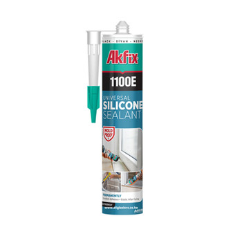 Akfix 1100E Silicone 280 Gm - White