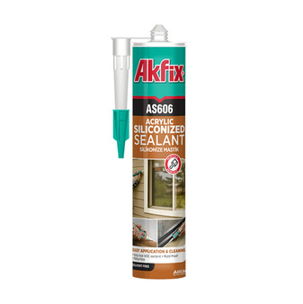 AKFIX AS606 SILICONIZED ACRYLIC 500GR-Beige