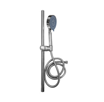 Hand Shower with Slide Bar Silver Color 1908