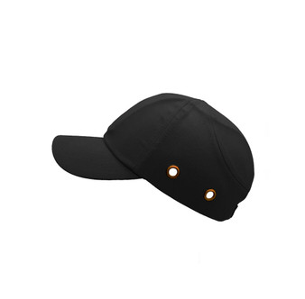 Lightweight Safety Hard Hat Head Protection Cap black color