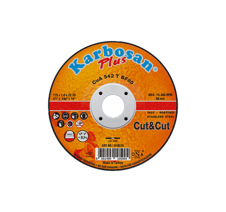 Cut & Cut Thin Cut off Discs 125 x 1.0 x 22.23 Cut & Cut Thin Cut off Discs 125 x 1.0 x 22.23