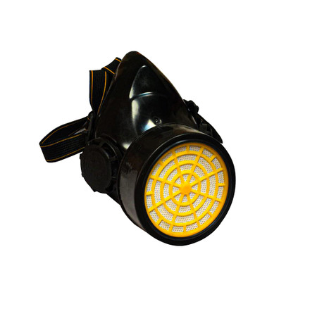 Single Filter Gas Chemical Anti-Dust Paint Industrial Respirator Mask